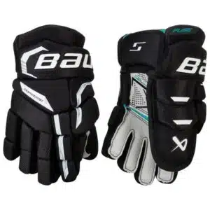 Hokejové rukavice BAUER Supreme Fuse YTH Black/White